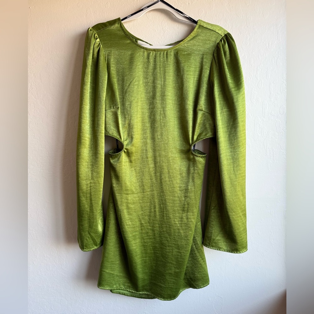Forever 21 Green Mini Dress